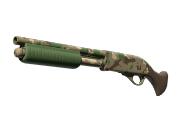 Sawed-Off | Пиксельный камуфляж «Лес»