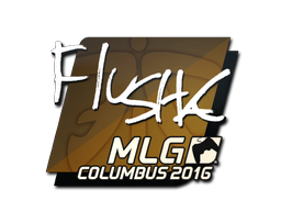 Наклейка | flusha | Колумбус 2016