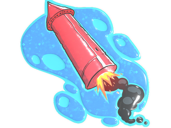Sticker | Big Red Rocket
